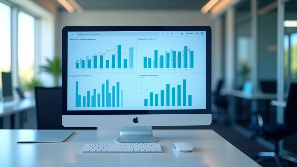 Analytics dashboard che mostra dati di ricerca multilingue con grafici comparativi di diverse lingue
