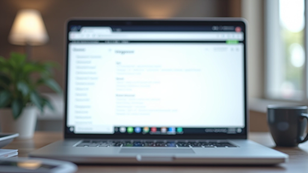 Schermo di computer mostra un menu di navigazione ben strutturato con categorie principali e sottomenu organizzati, colori aziendali coerenti